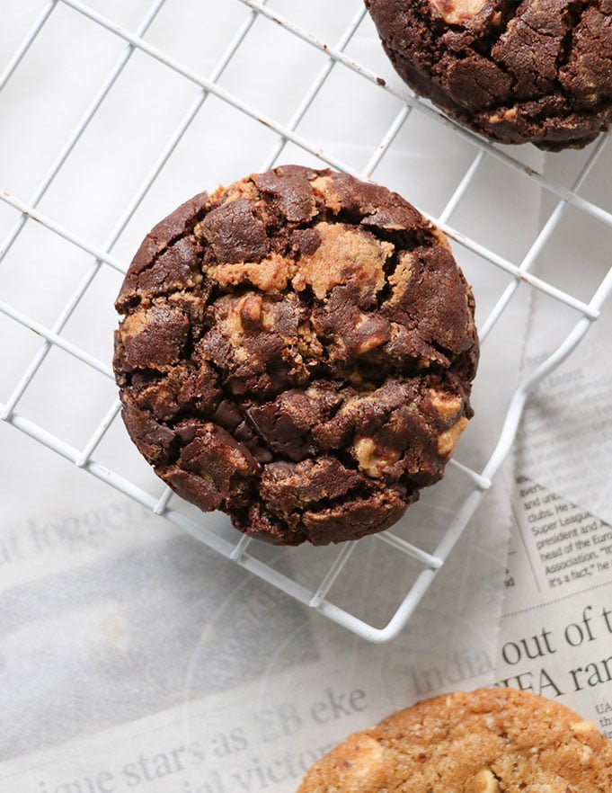 Cookie au chocolat, illustration recette au CBD
