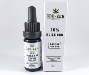 Huile Full Spectrum 10% : Cbd-Zen ! - La découverte en douceur