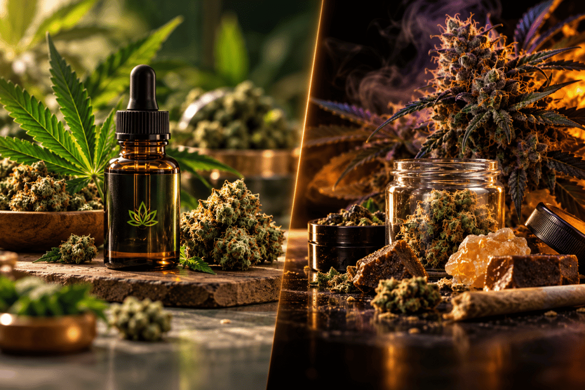 CBD et THC : comparaison entre le cannabidiol et le THC