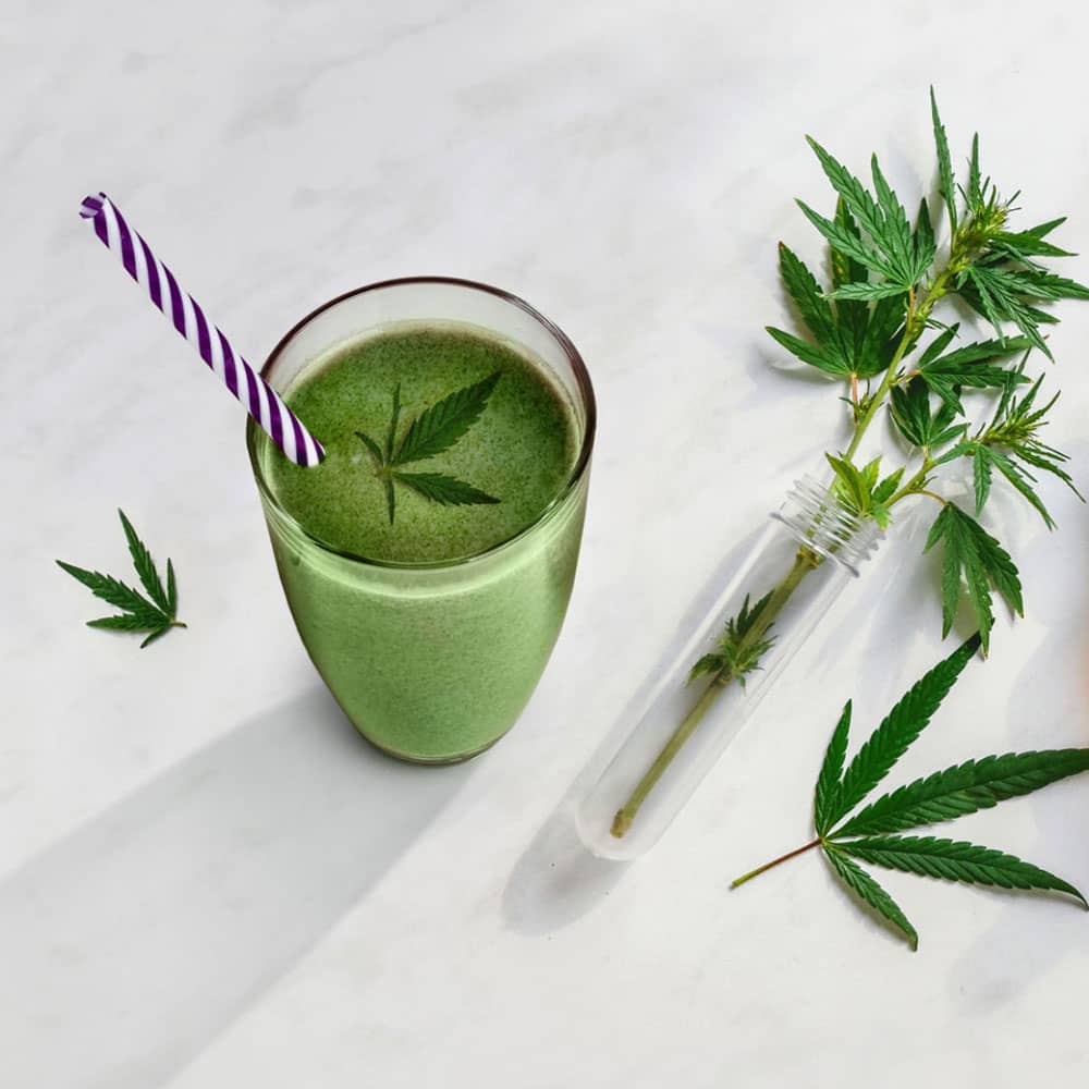 Smoothie Vert au CBD