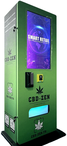 Nos distributeurs automatiques de CBD