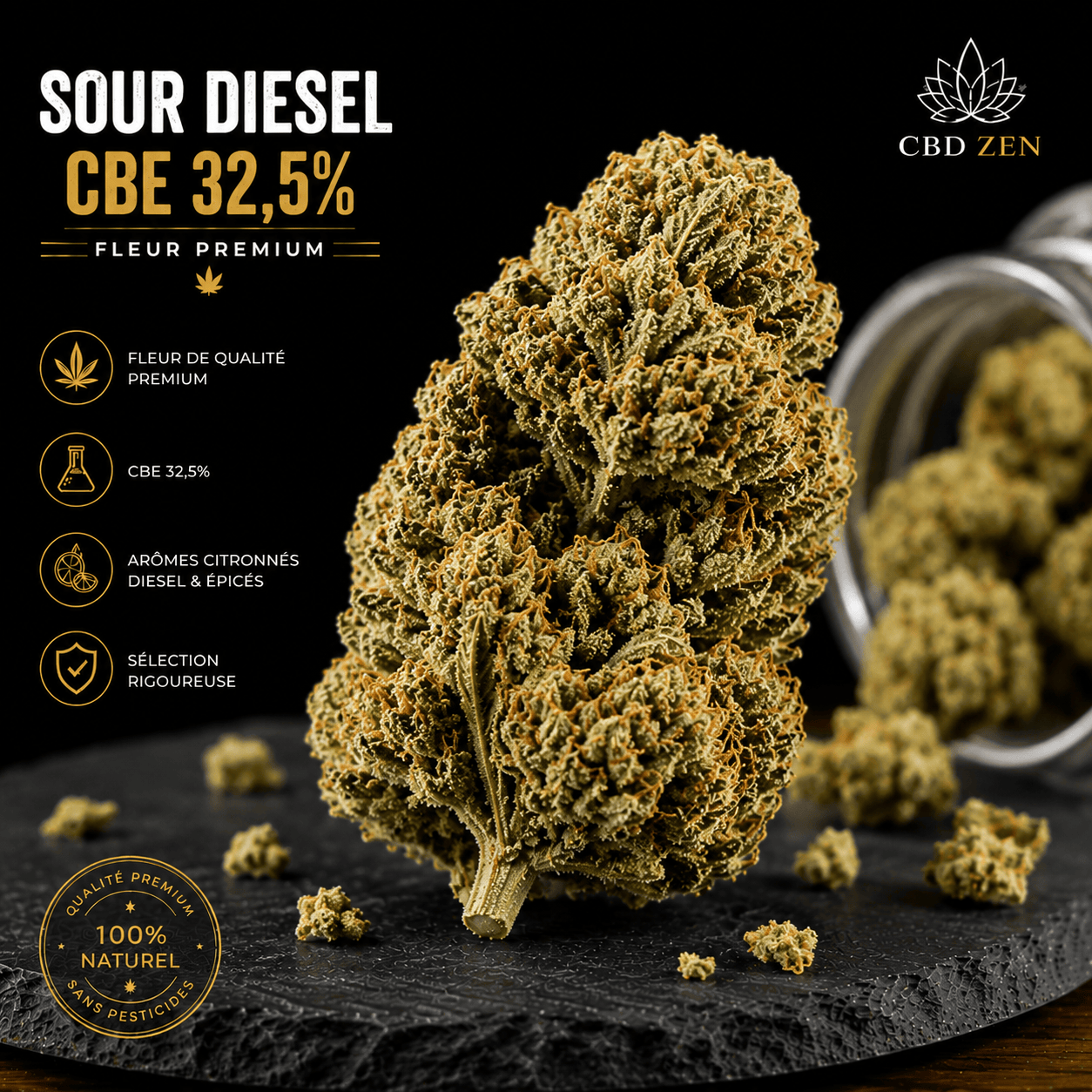 Produit: Mango CBE 40 %