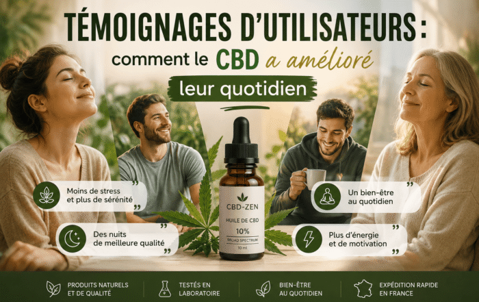 Témoignages d’utilisateurs sur l’intégration du CBD dans leur quotidien