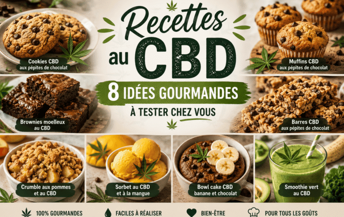 Recettes au CBD : 8 idées gourmandes à tester chez vous