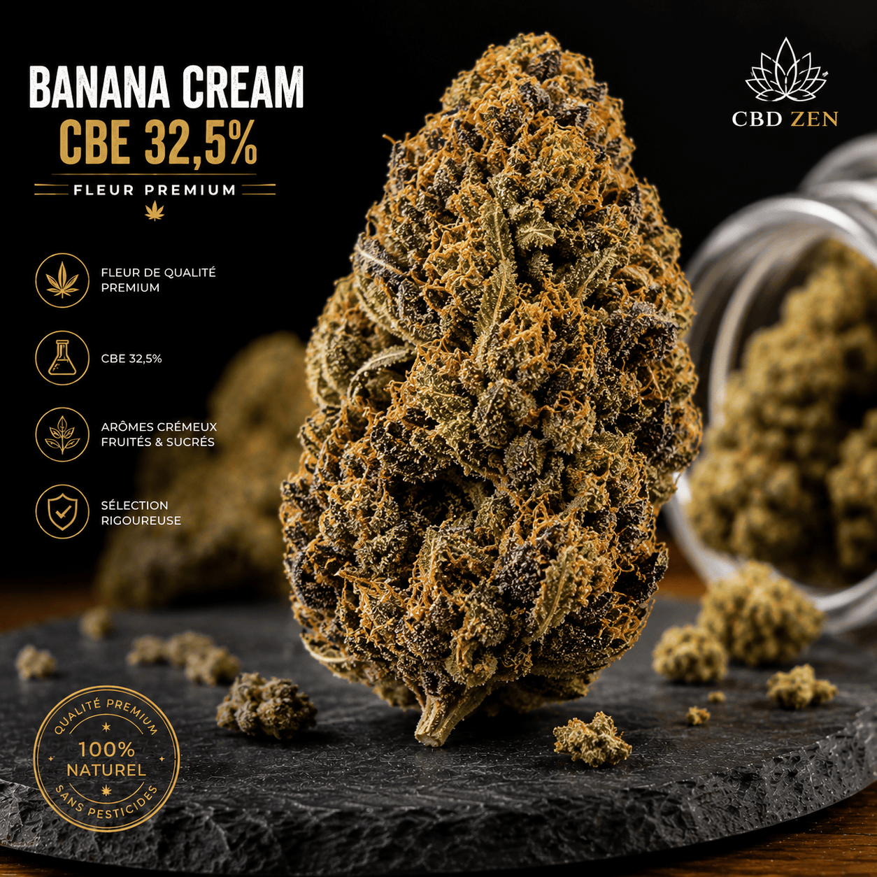 Produit: Banana Cream CBE 32,5%