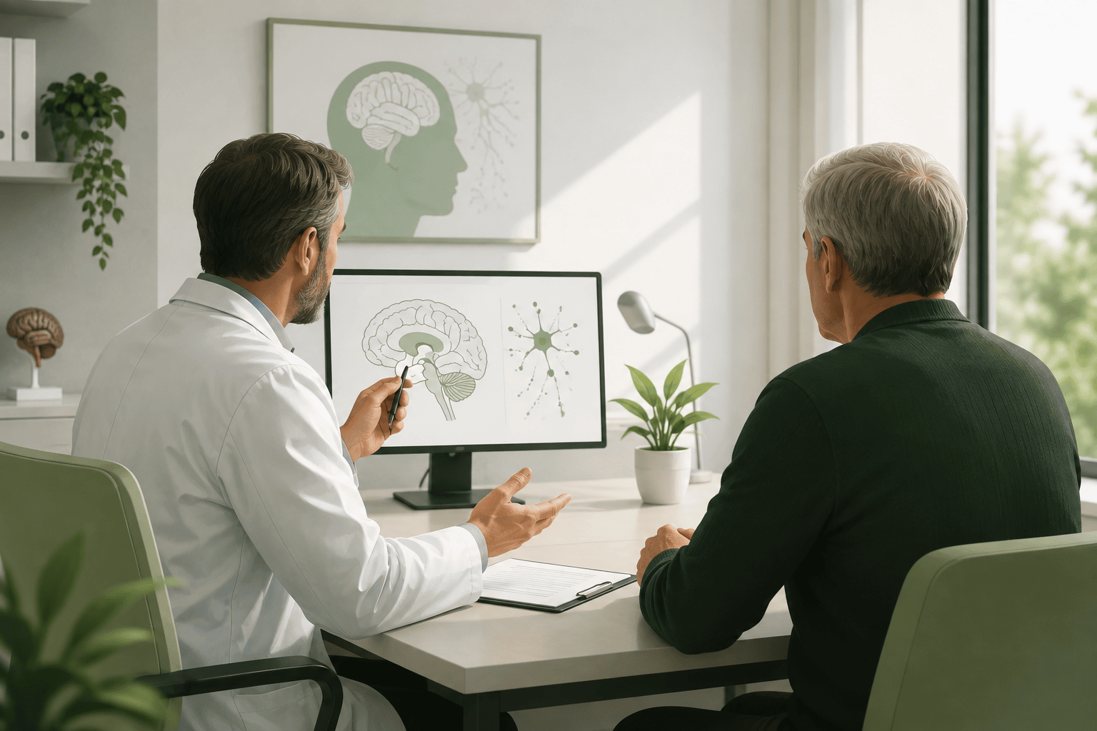 Consultation avec un neurologue avant toute décision.