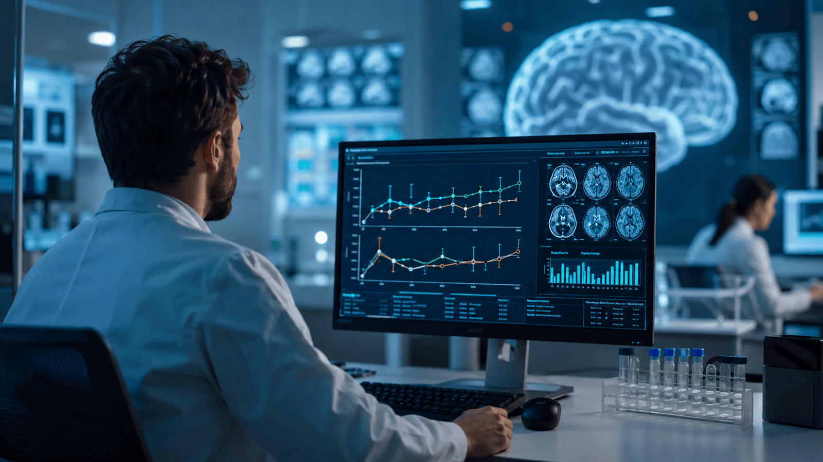 Analyse d’un essai clinique sur la maladie.