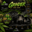 Grinder CBD noir avec logo CBD-ZEN